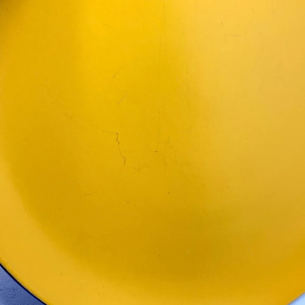 Mikasa TerraStone Curry Yellow Brown Chop Plate Sandwich 12